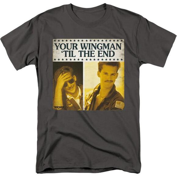 Tops - Your Wingman Til The End Top Gun Tshirt